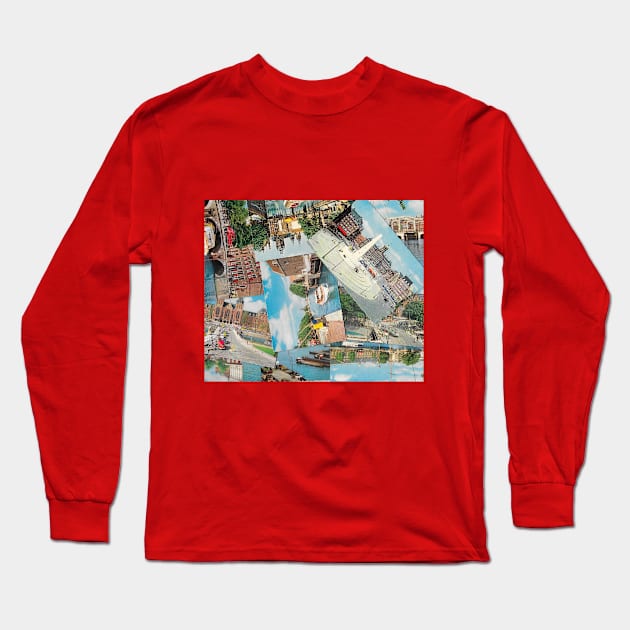 postcards, - 2 Long Sleeve T-Shirt by walter festuccia